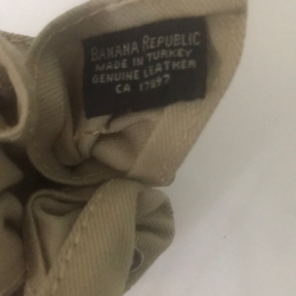 Banana Republic leather & canvas Tic Tac Toe set - Picture 4 of 6